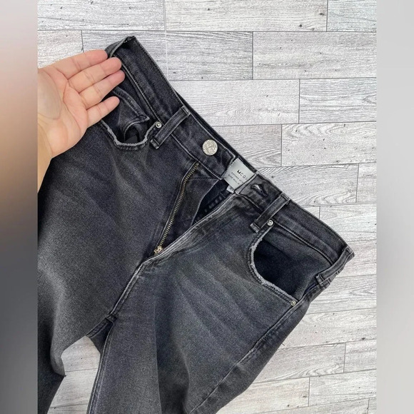 MCGUIRE Cropped Valletta w Asymmetrical Hem in Ace of Spades Sz 27 - Picture 12 of 16